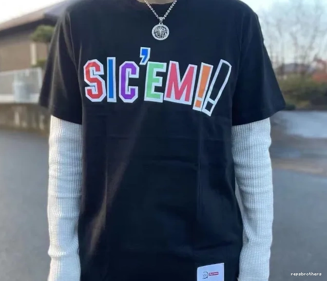  Tee Color L WTAPS and ￥99 Letter White M Sic'em! Black 21FW XL S 0824